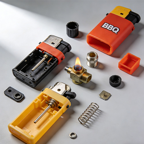 BBQ muovisytyttimien varaosien muotoilu