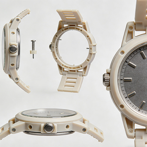 Mukautetut osat kellon muovaus