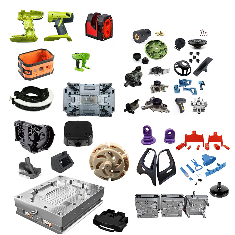 Muokattu pvc-osien muovaus