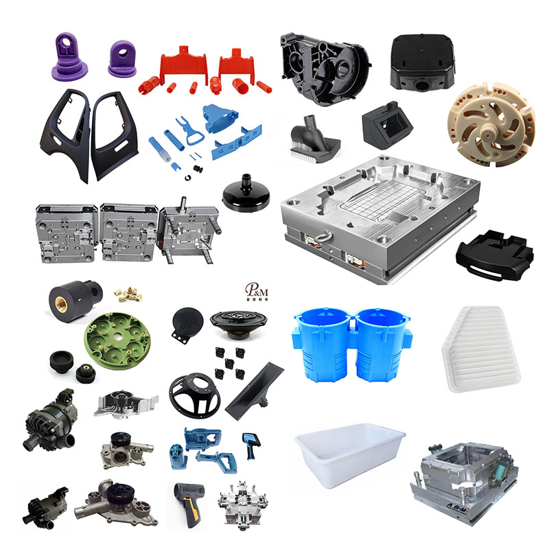 Kuuma myynti räätälöityjen muovisten ruiskuvaluosien muovaus