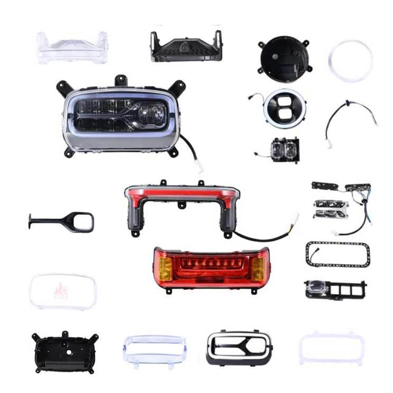 Tail light assembly moulding