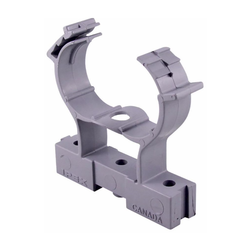 Plastic pipe brackets molding