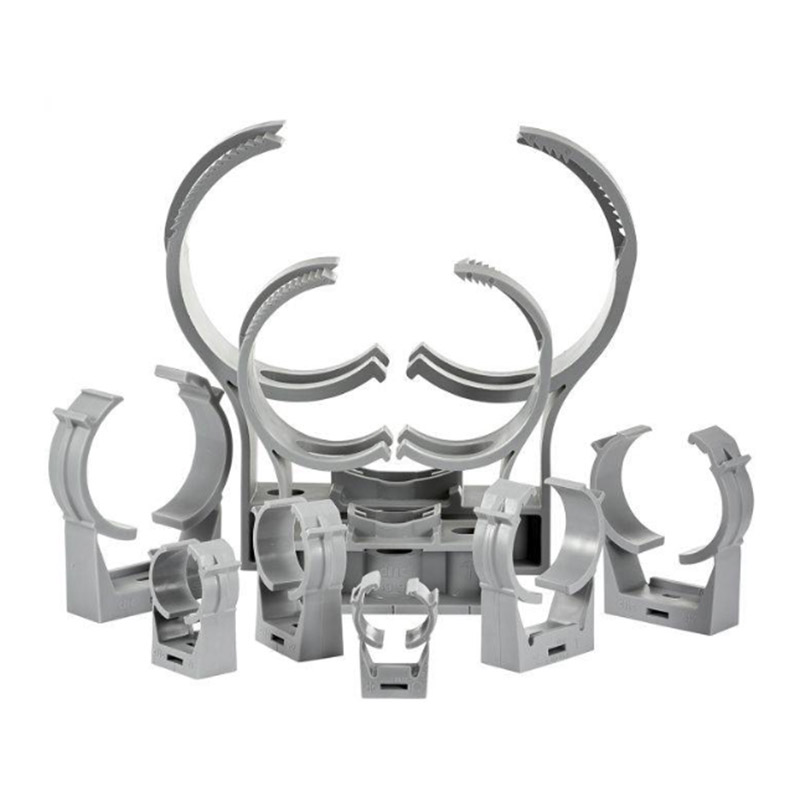 Plastic pipe brackets molding