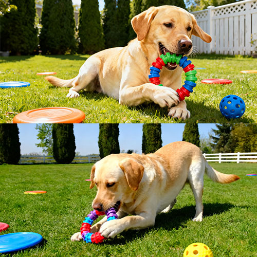 Ruiskumuotti lemmikkieläinten leluille