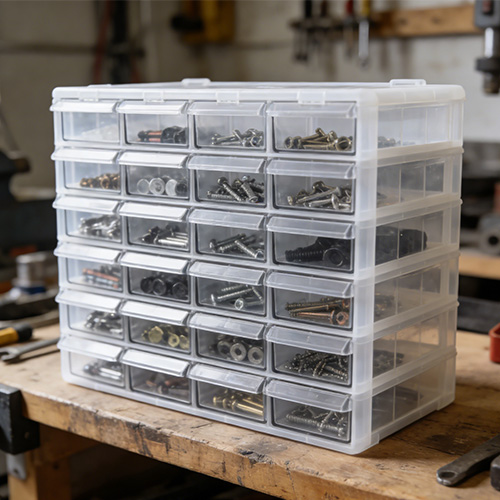 Osien säilytyslaatikot Muovivalu