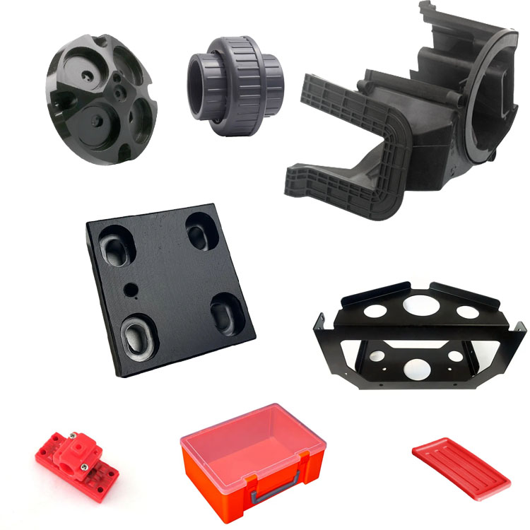 Muoviset pinnasängyn osien muotoilu