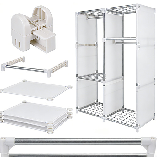 Muoviset taitettavat vaatekaappiosat