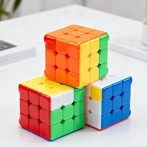 Muovinen Rubik Cube -ruiskupuristus
